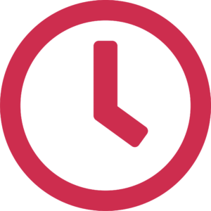horloge illustrant la durée d'un atelier en anglais KOKORO Lingua